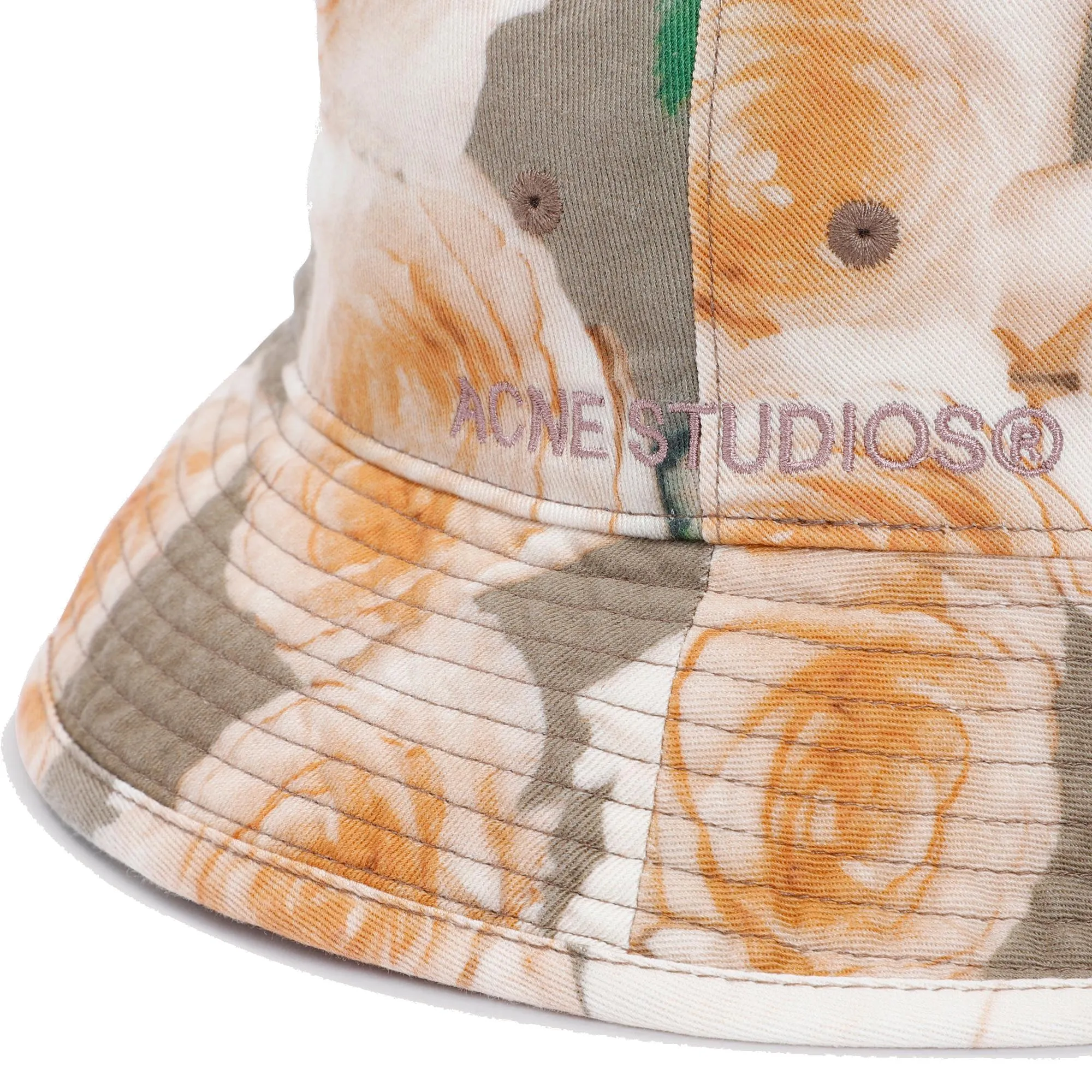 Acne Studios Allover Floral Printed Bucket Hat