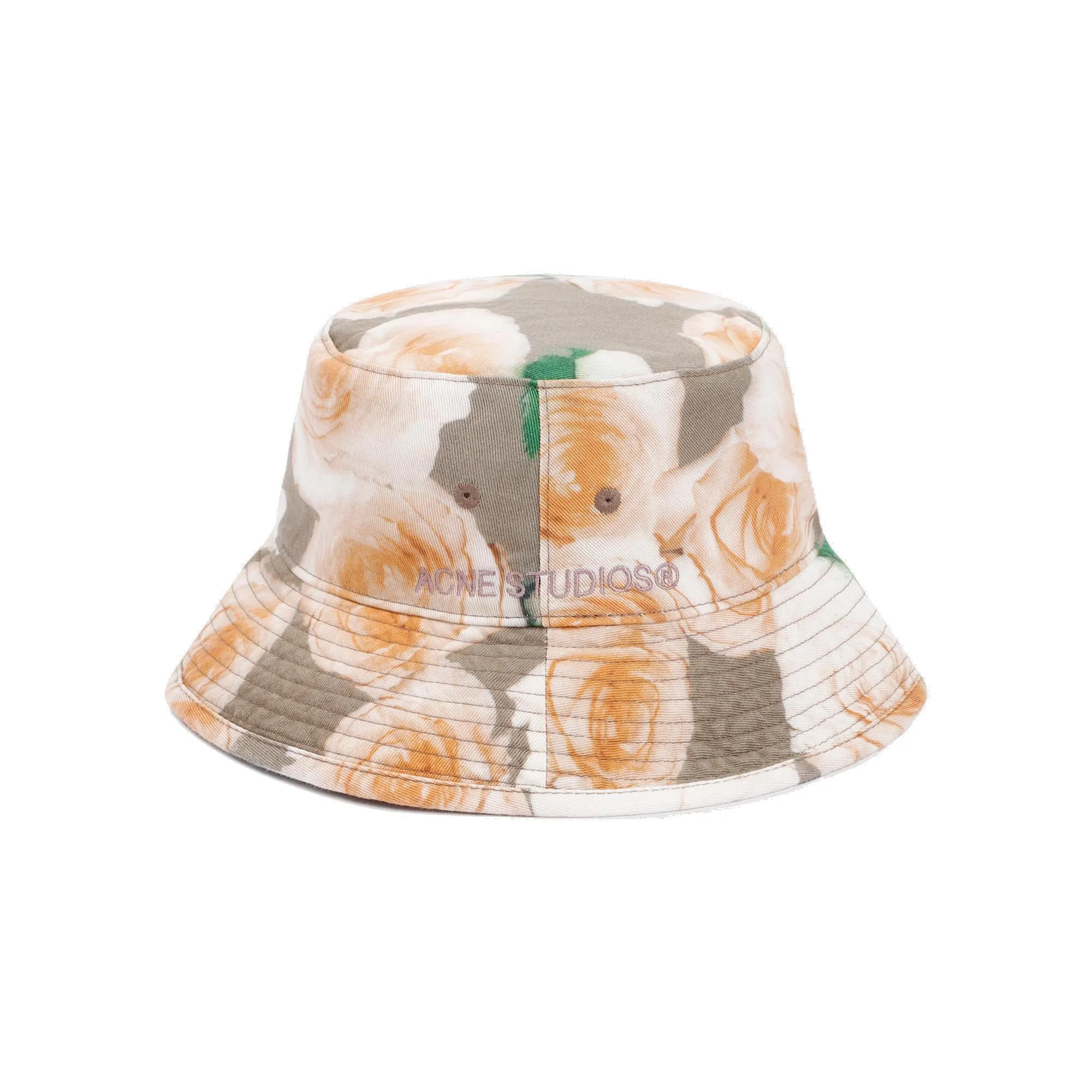 Acne Studios Allover Floral Printed Bucket Hat