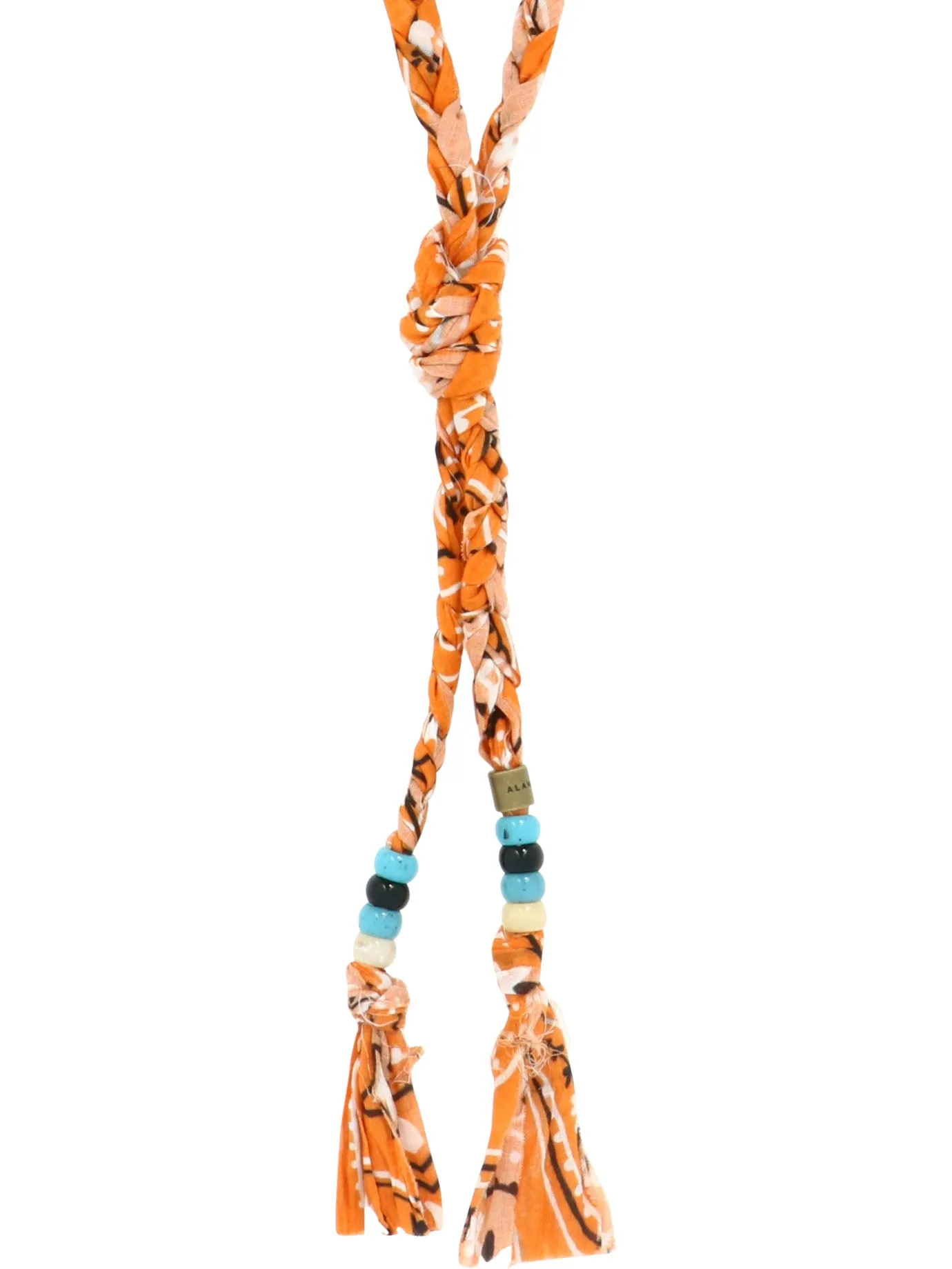 Alanui Bandana Embellished Necklace
