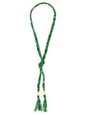 Alanui Bandana Embellished Necklace