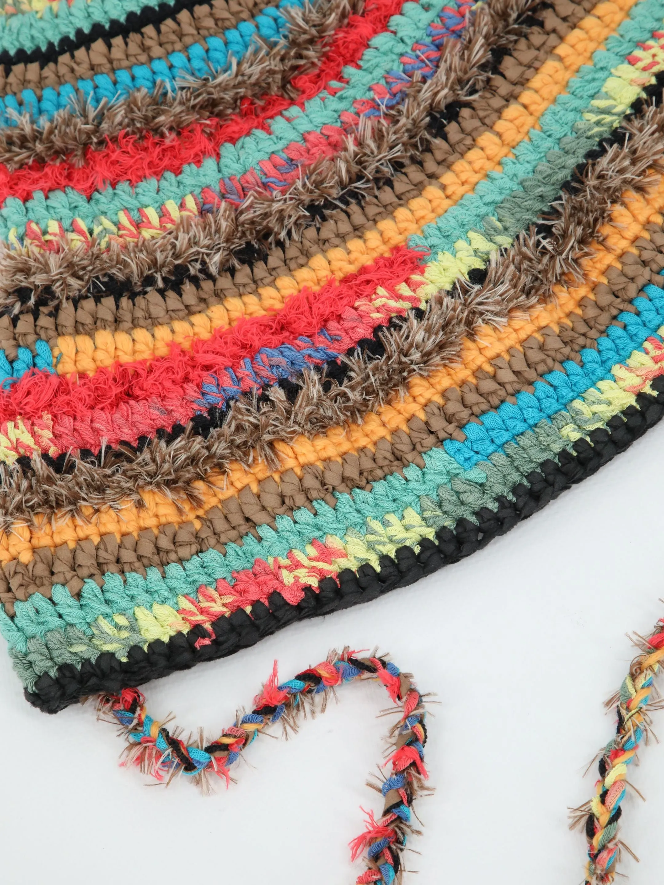 Alanui Over The Rainbow Braided Hat