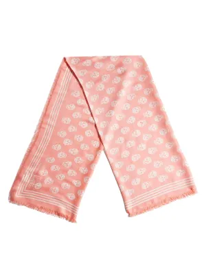 Alexander McQueen Biker Skull Scarf