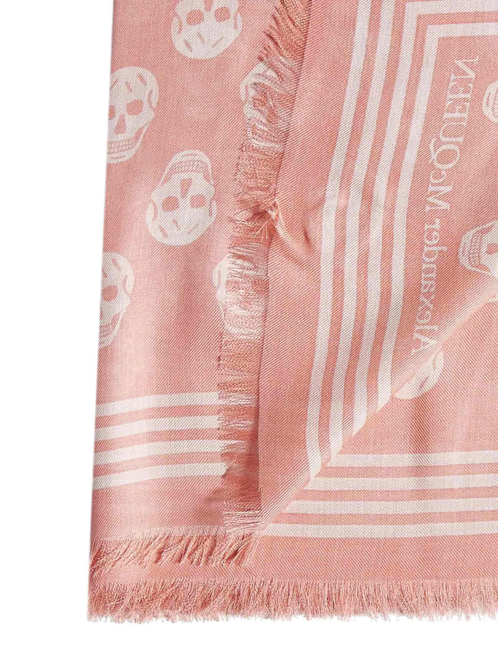 Alexander McQueen Biker Skull Scarf