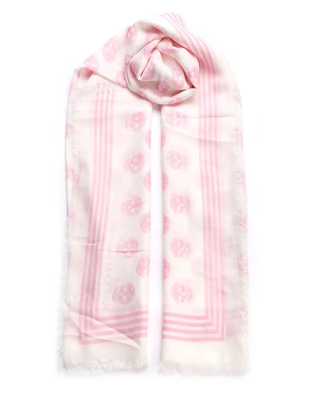 Alexander McQueen Biker Skull Scarf