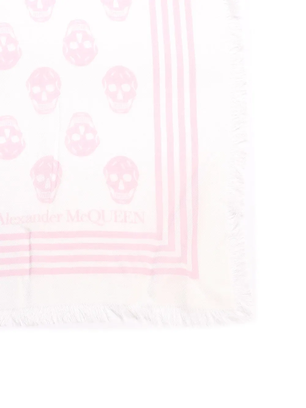 Alexander McQueen Biker Skull Scarf