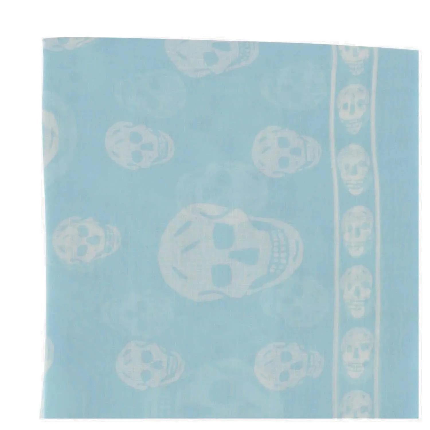 Alexander McQueen Classic Skull Printed Scarf