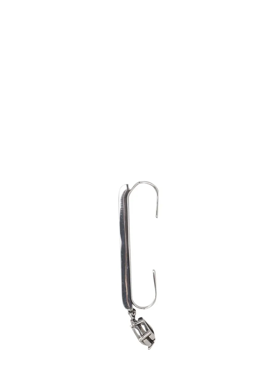 Alexander McQueen Crystal Embellished Cuff Earring