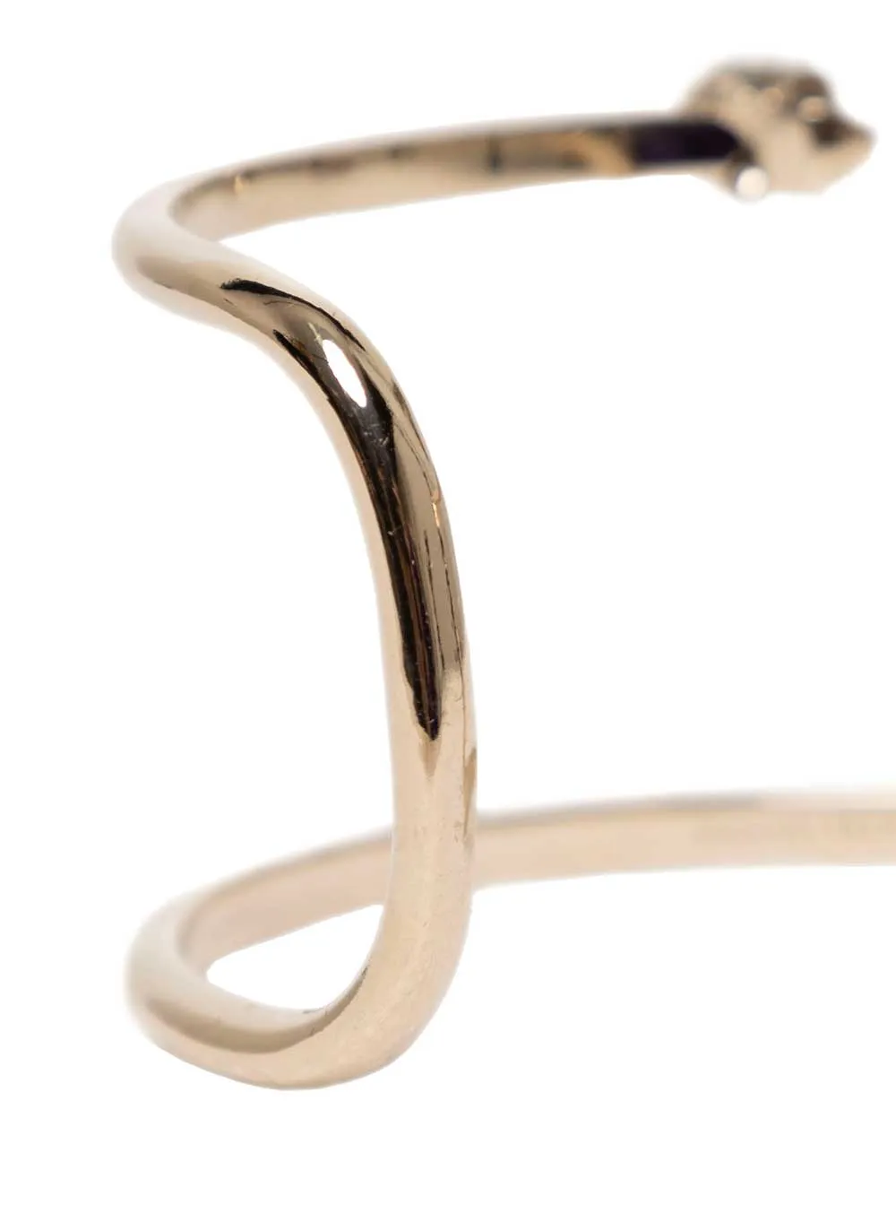 Alexander McQueen Double Skull Cuff Bracelet