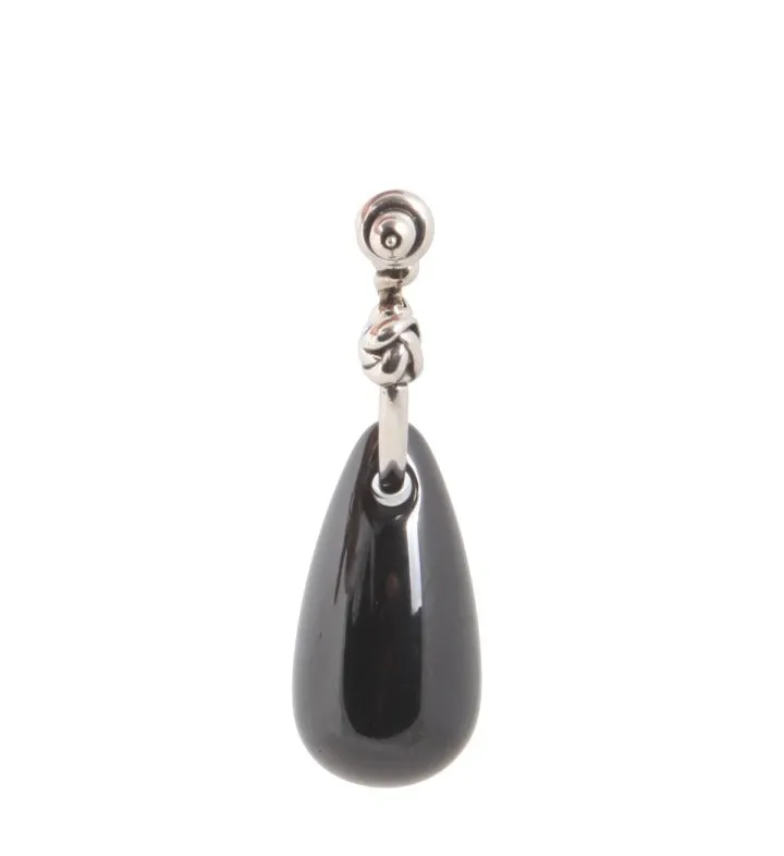Alexander McQueen Drop-Shaped Twisted Single Earring