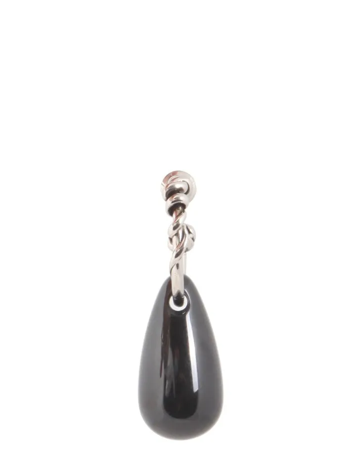 Alexander McQueen Drop-Shaped Twisted Single Earring