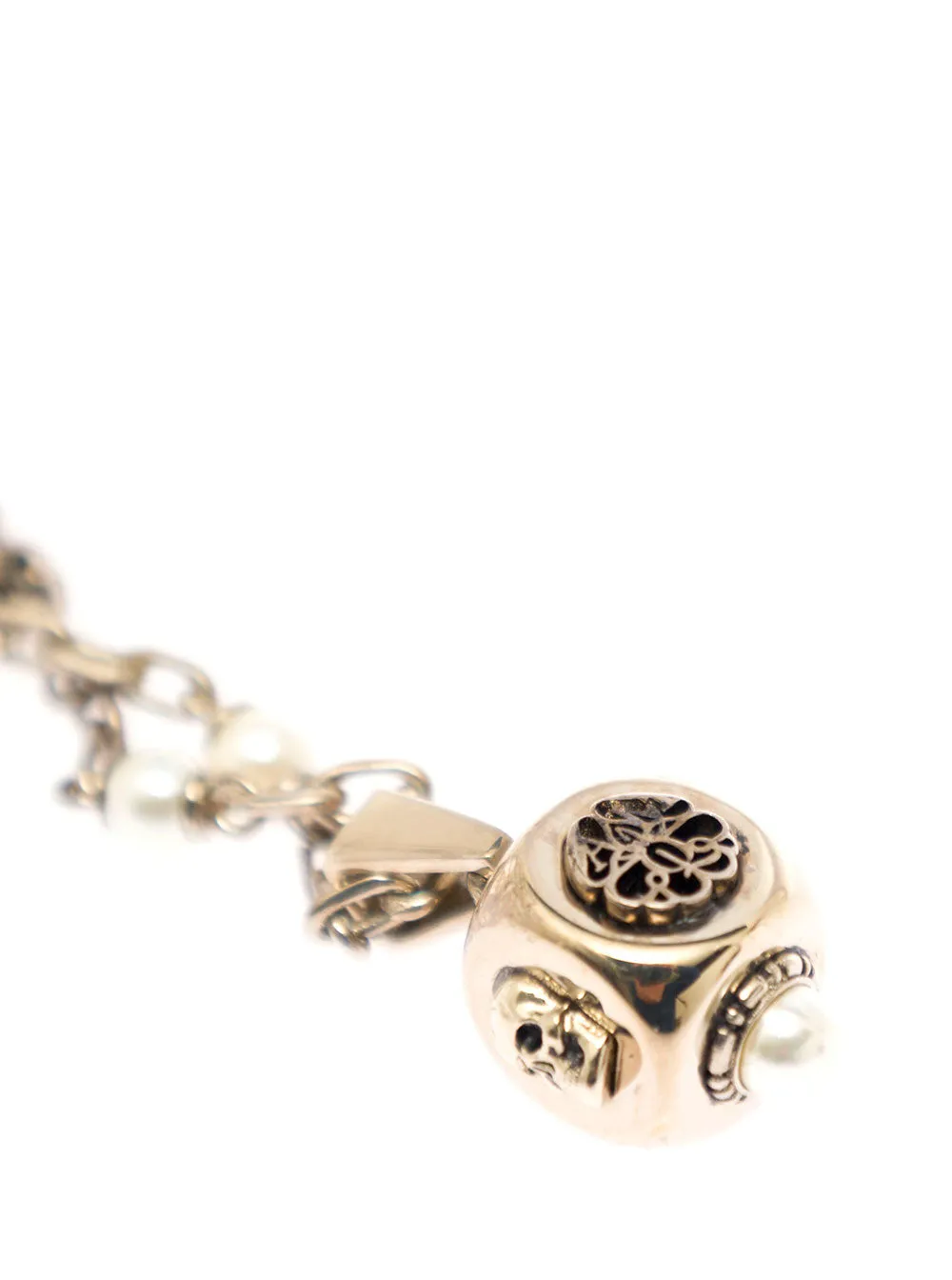 Alexander McQueen Embellished Chain-Link Necklace