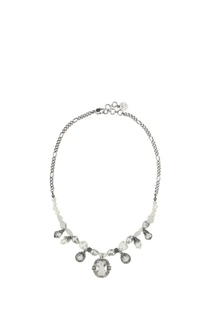 Alexander McQueen Embellished Chain Linked Necklace