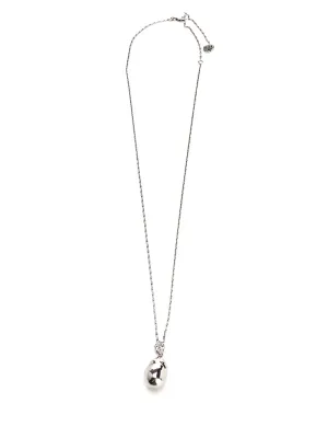 Alexander McQueen Embellished Pendant Necklace