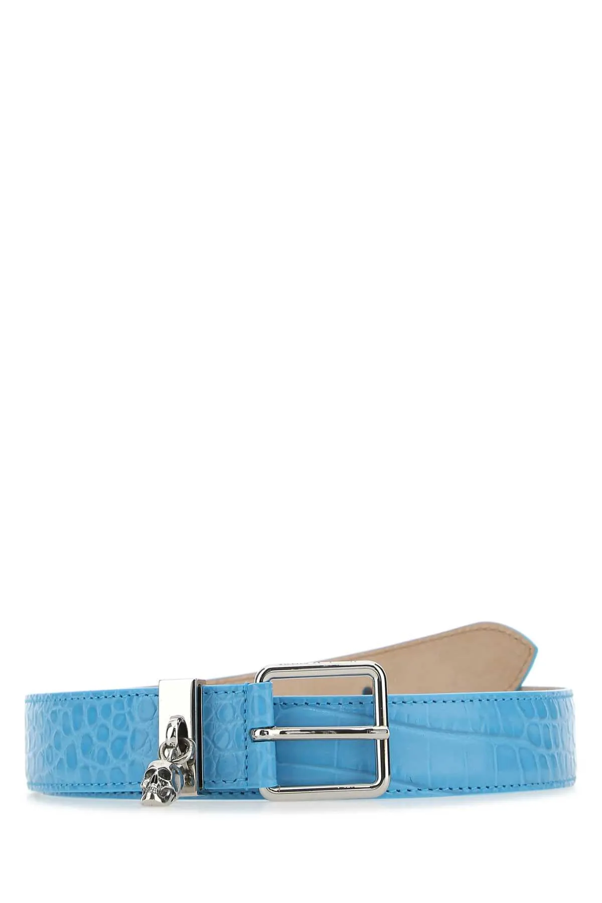 Alexander McQueen Embossed Buckle Belt