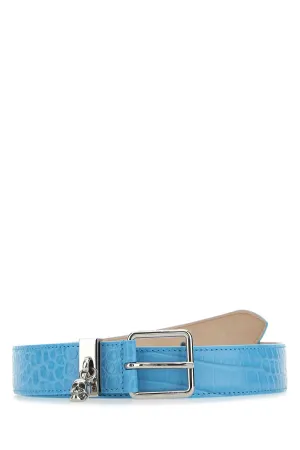Alexander McQueen Embossed Buckle Belt