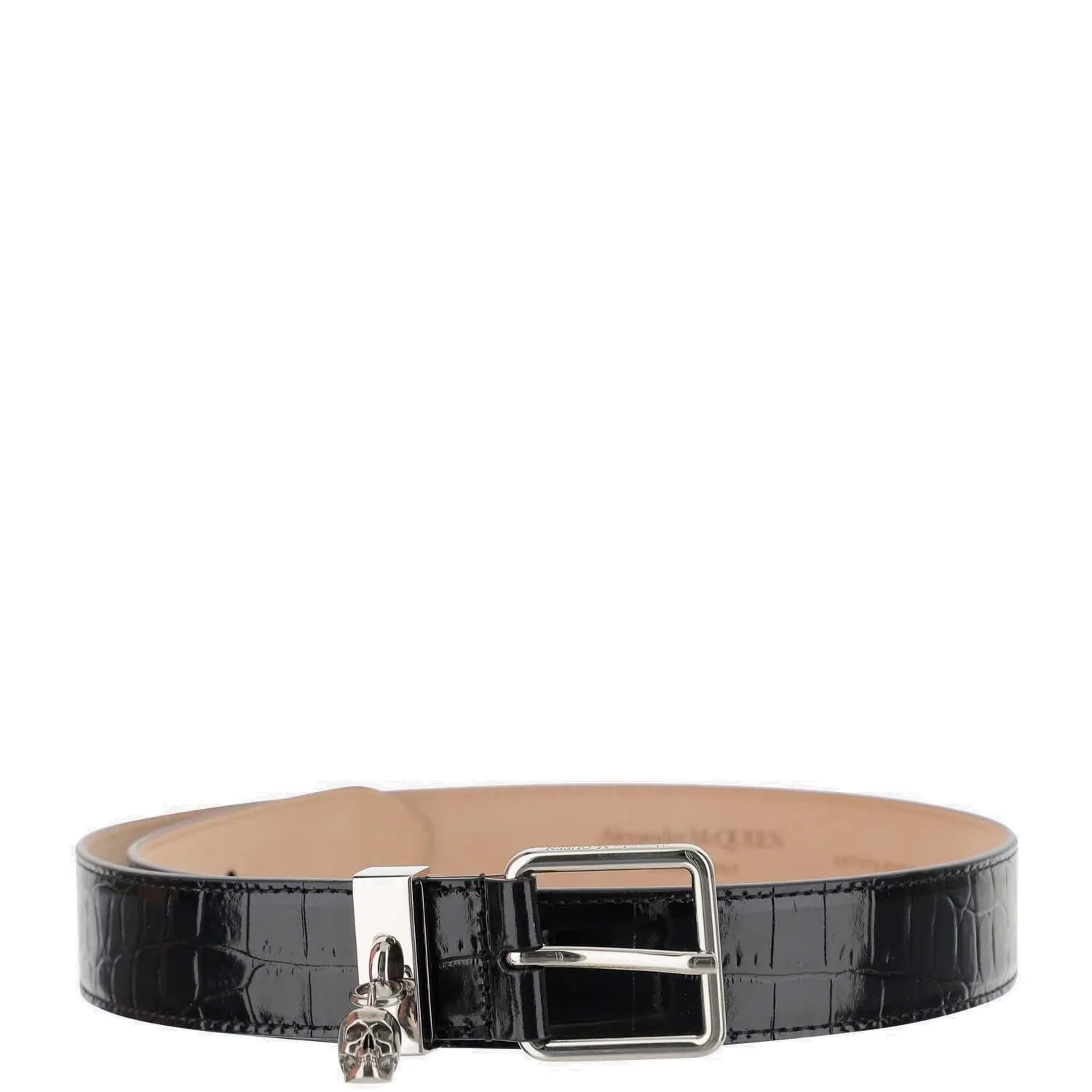 Alexander McQueen Embossed Buckle Belt