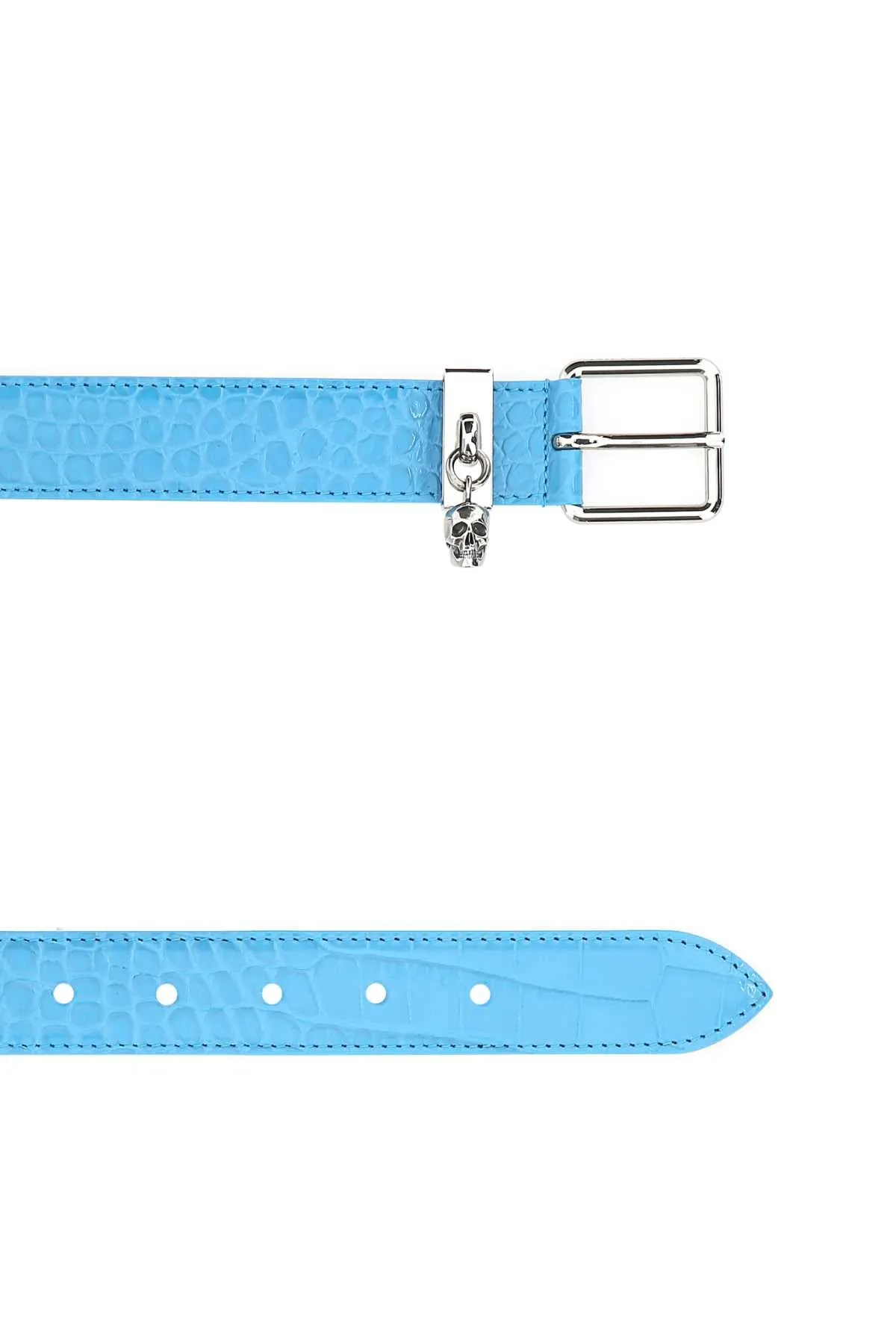 Alexander McQueen Embossed Buckle Belt