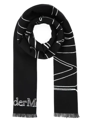 Alexander McQueen Frayed Detailed Scarf