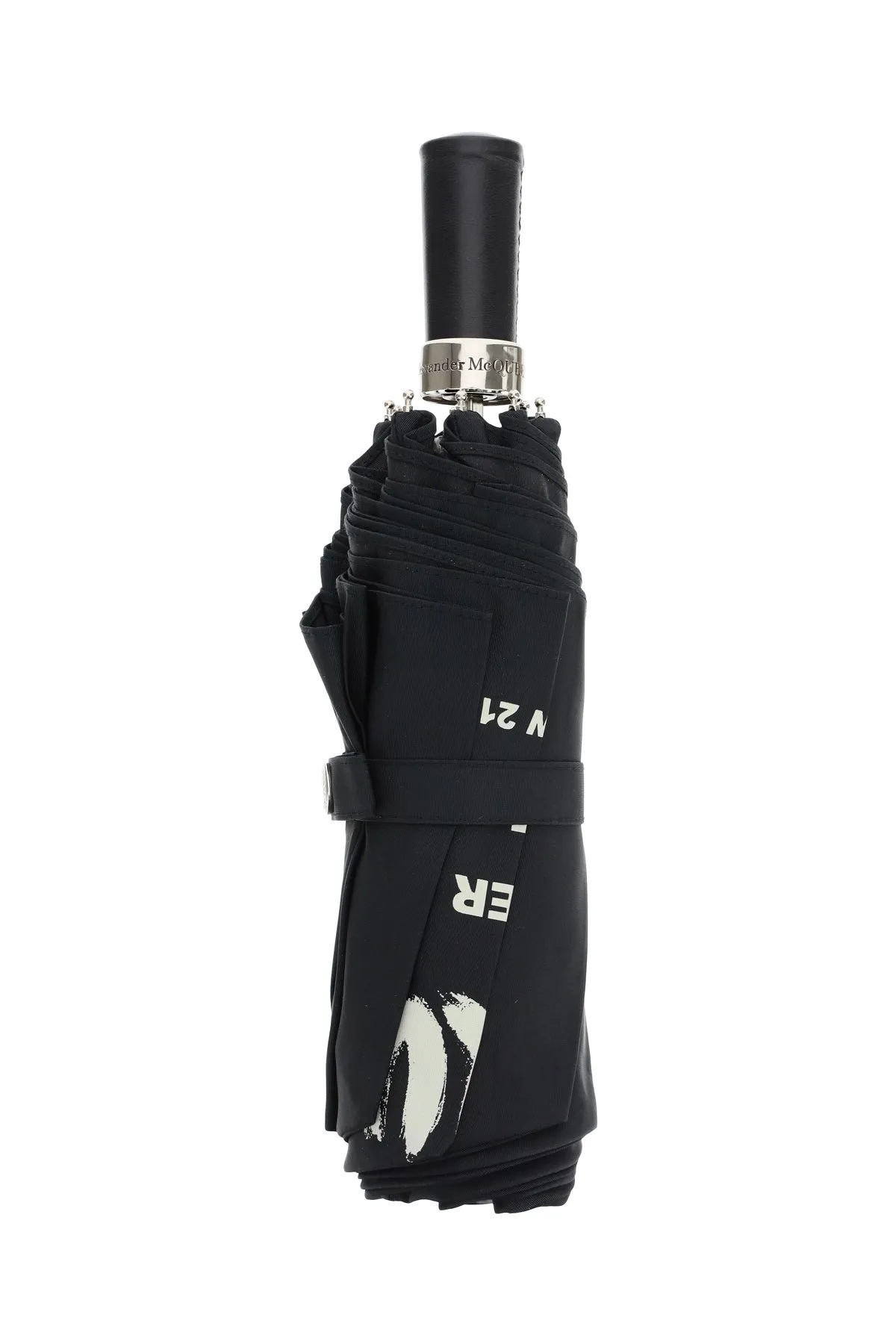 Alexander McQueen Graffiti Logo Umbrella
