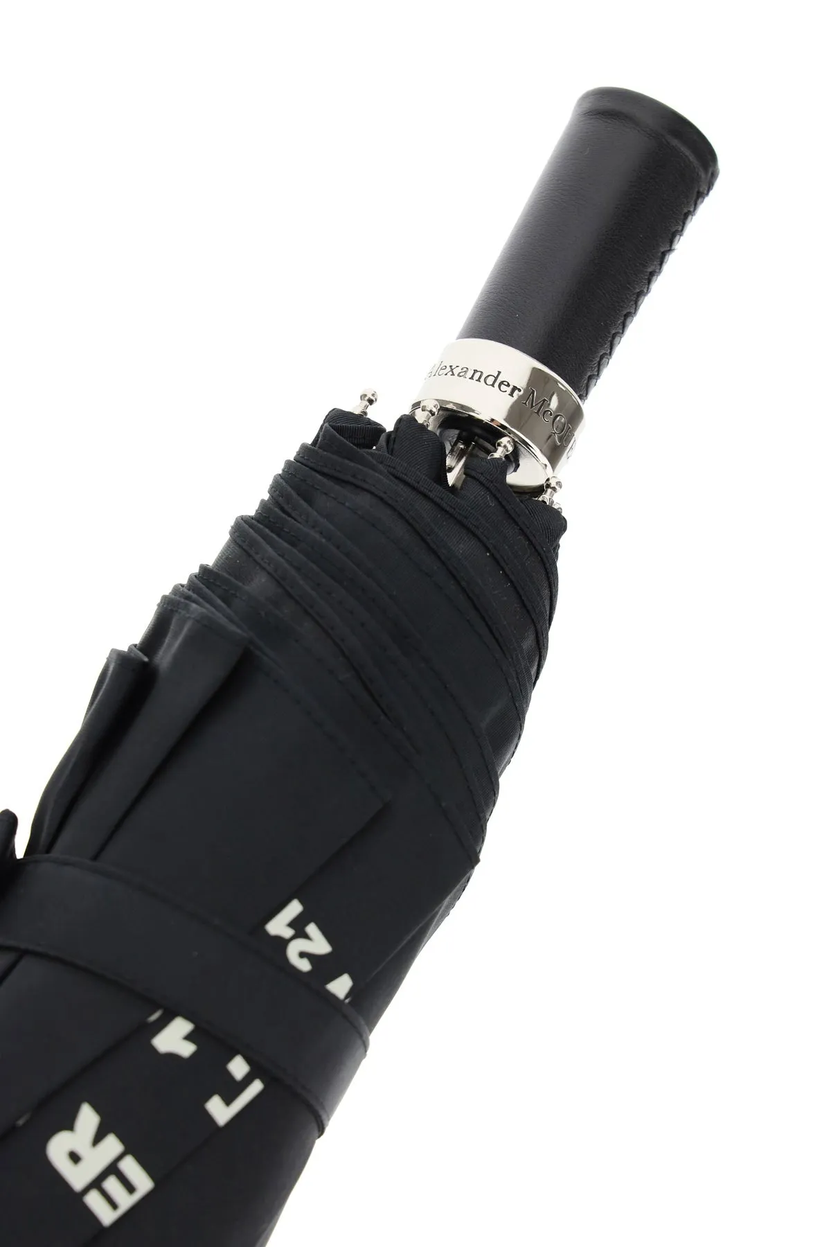 Alexander McQueen Graffiti Logo Umbrella