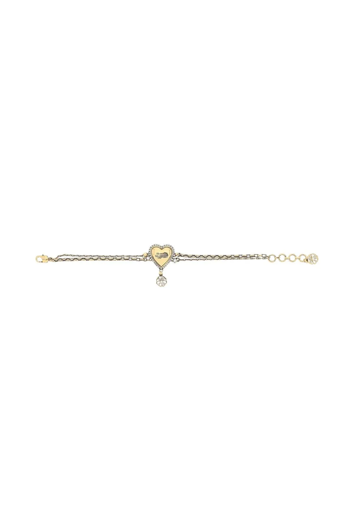 Alexander McQueen Logo Detailed Bracelet