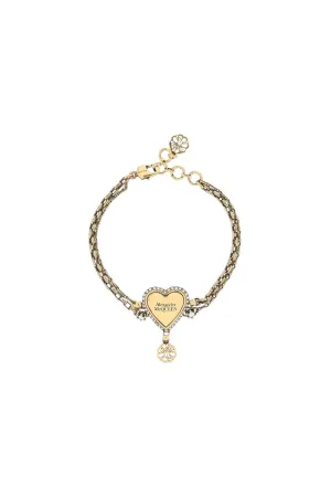 Alexander McQueen Logo Detailed Bracelet