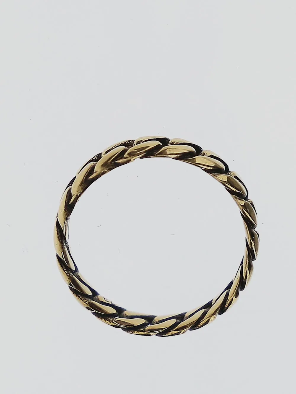 Alexander McQueen Logo Engraved Ring