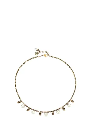 Alexander McQueen Pearl Embellished Necklace