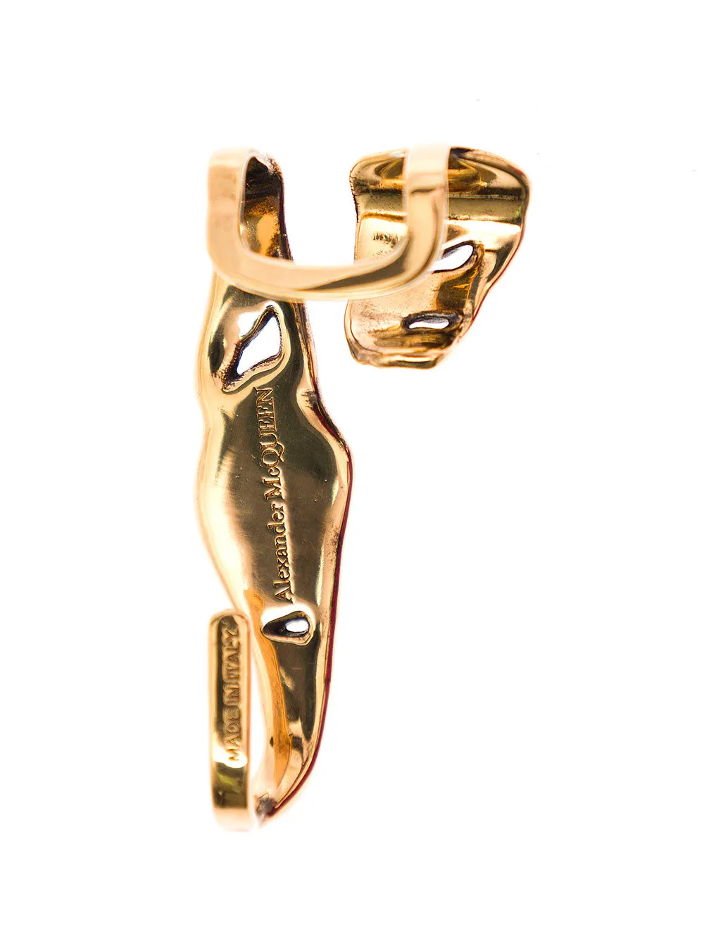 Alexander McQueen Sculpted Chain Ear Cuff