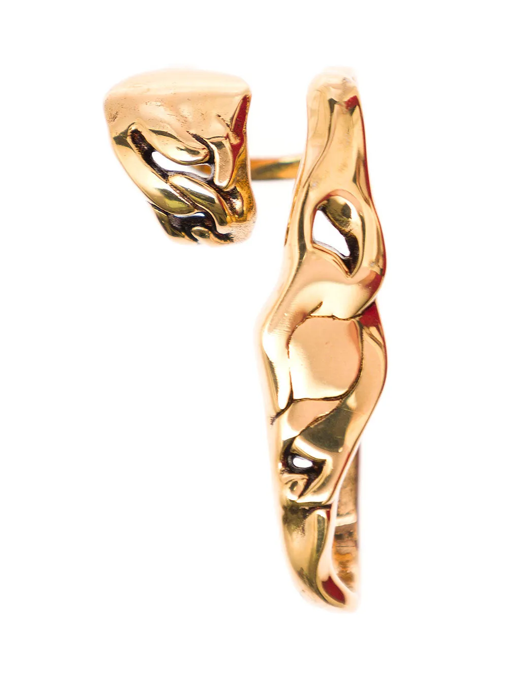 Alexander McQueen Sculpted Chain Ear Cuff
