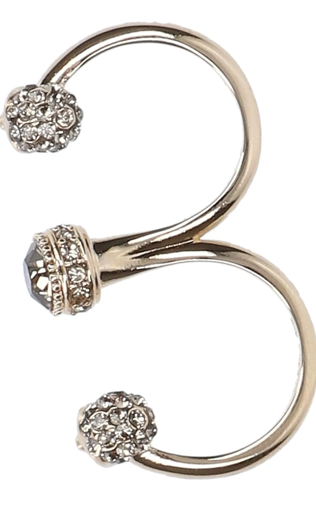 Alexander McQueen Skull Double Ring