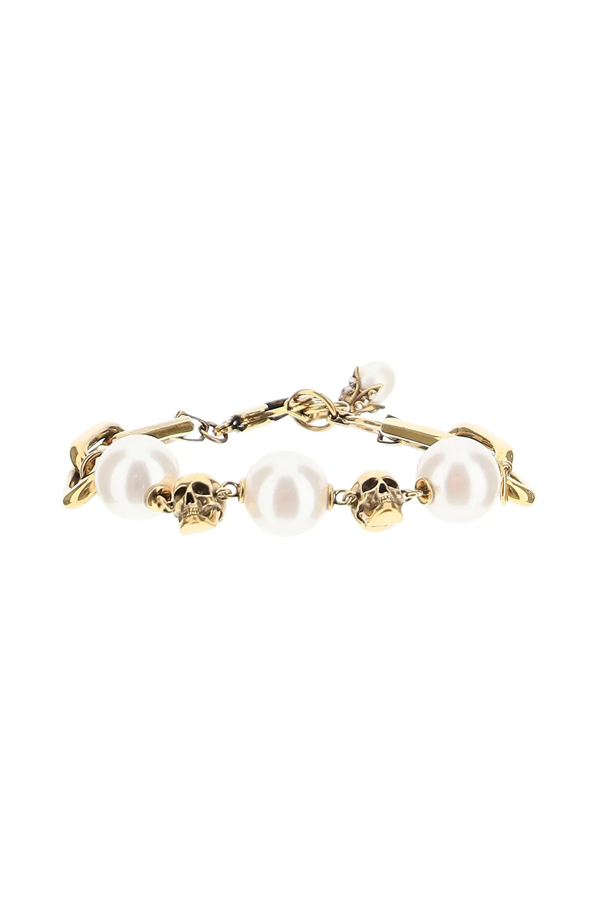 Alexander McQueen Skull Embellished Bracelet