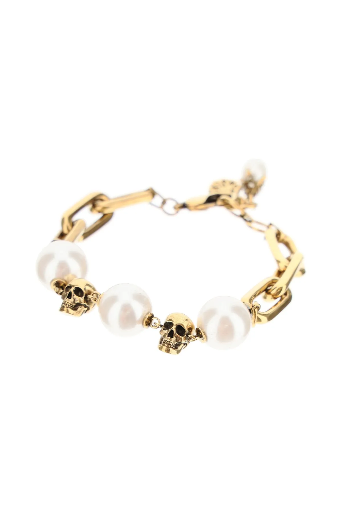Alexander McQueen Skull Embellished Bracelet