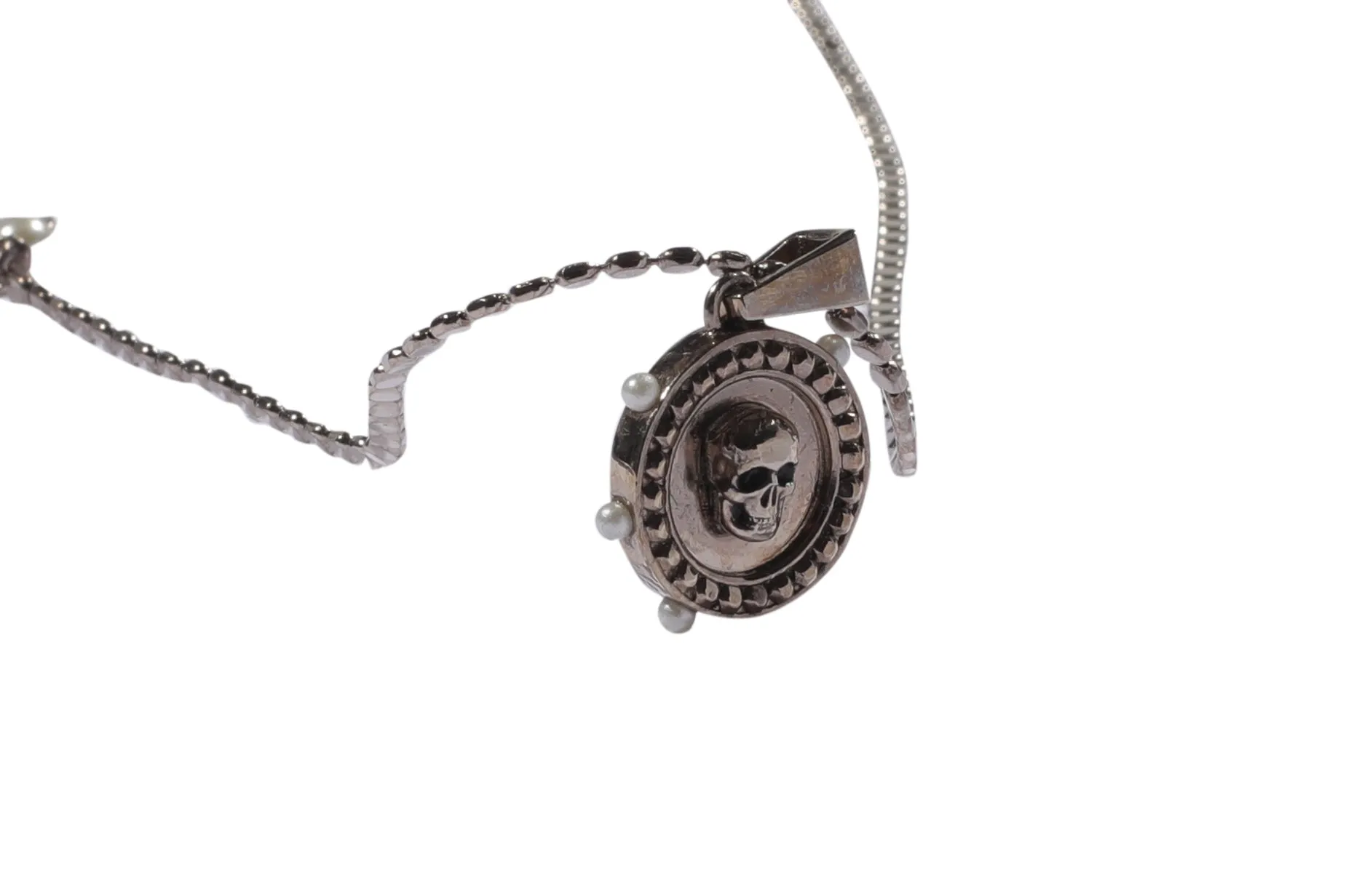Alexander McQueen Skull Embellished Necklace