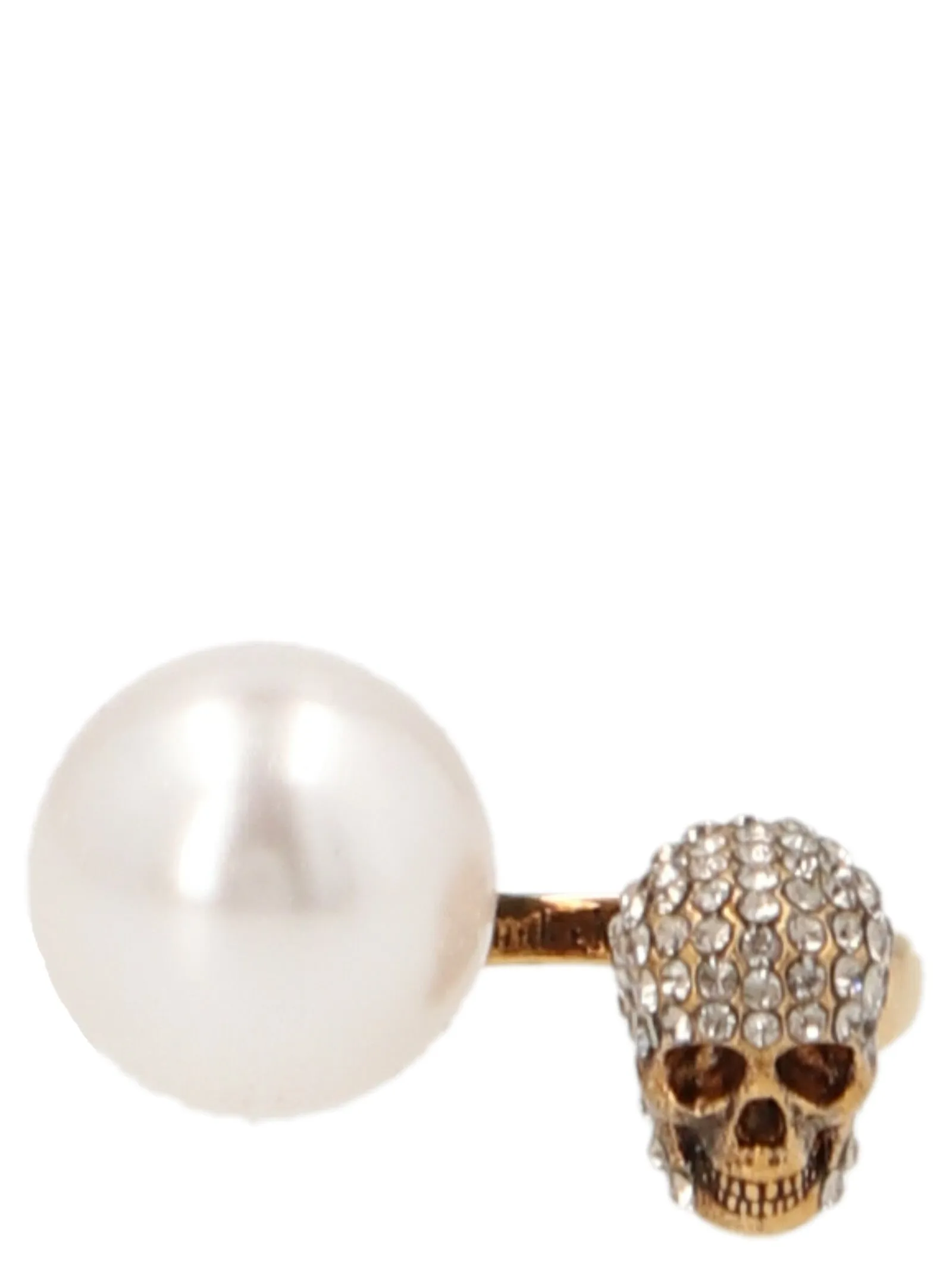 Alexander McQueen Skull Embellished Ring