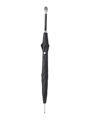 Alexander McQueen Skull Handle Embellished Umbrella