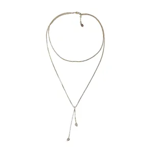 Alexander McQueen Skull Layered Necklace