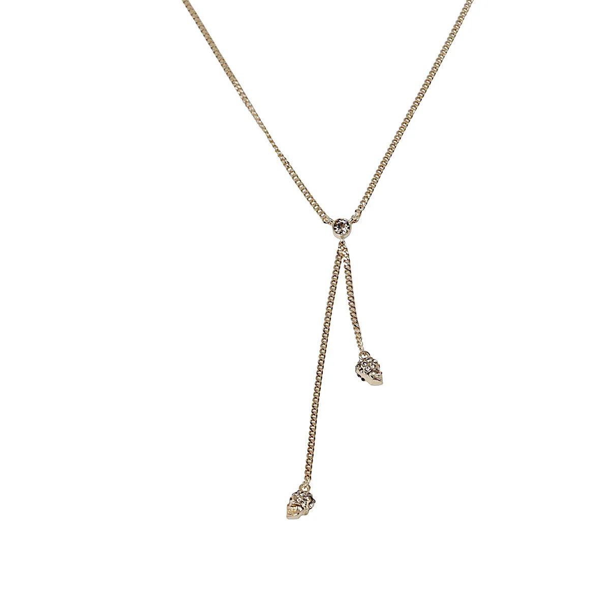 Alexander McQueen Skull Layered Necklace