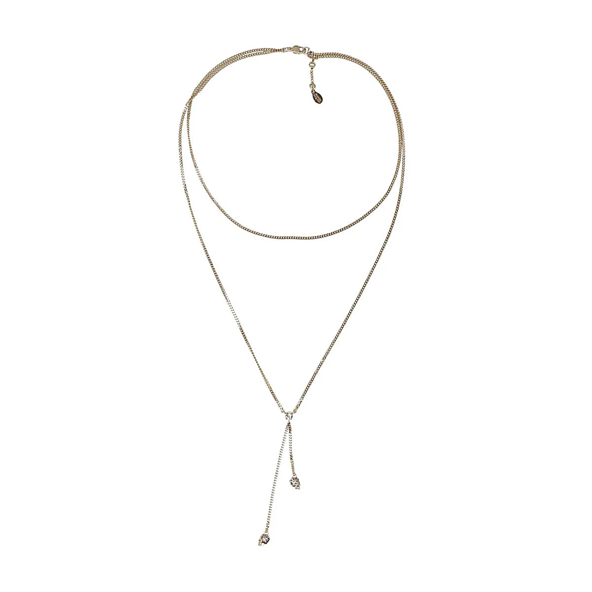 Alexander McQueen Skull Layered Necklace