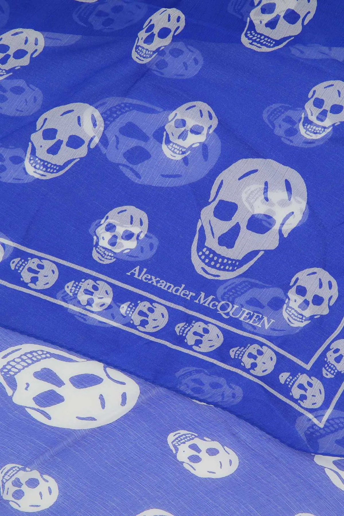 Alexander McQueen Skull Motif Scarf
