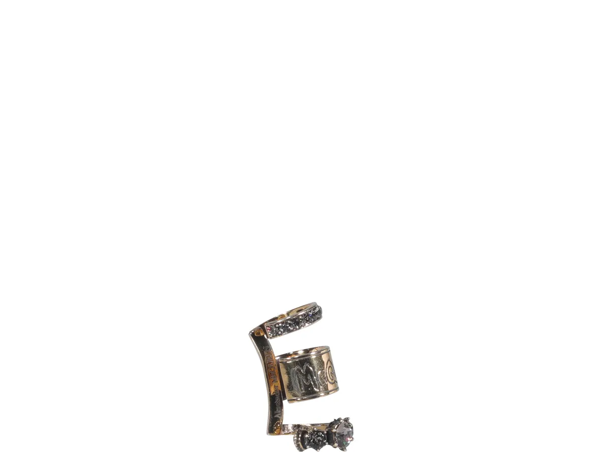 Alexander McQueen Triple Hoop Ear Cuff