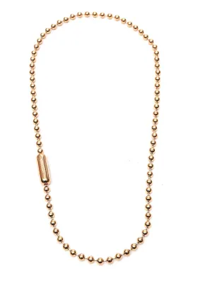 Ambush Ball Logo Plaque Necklace