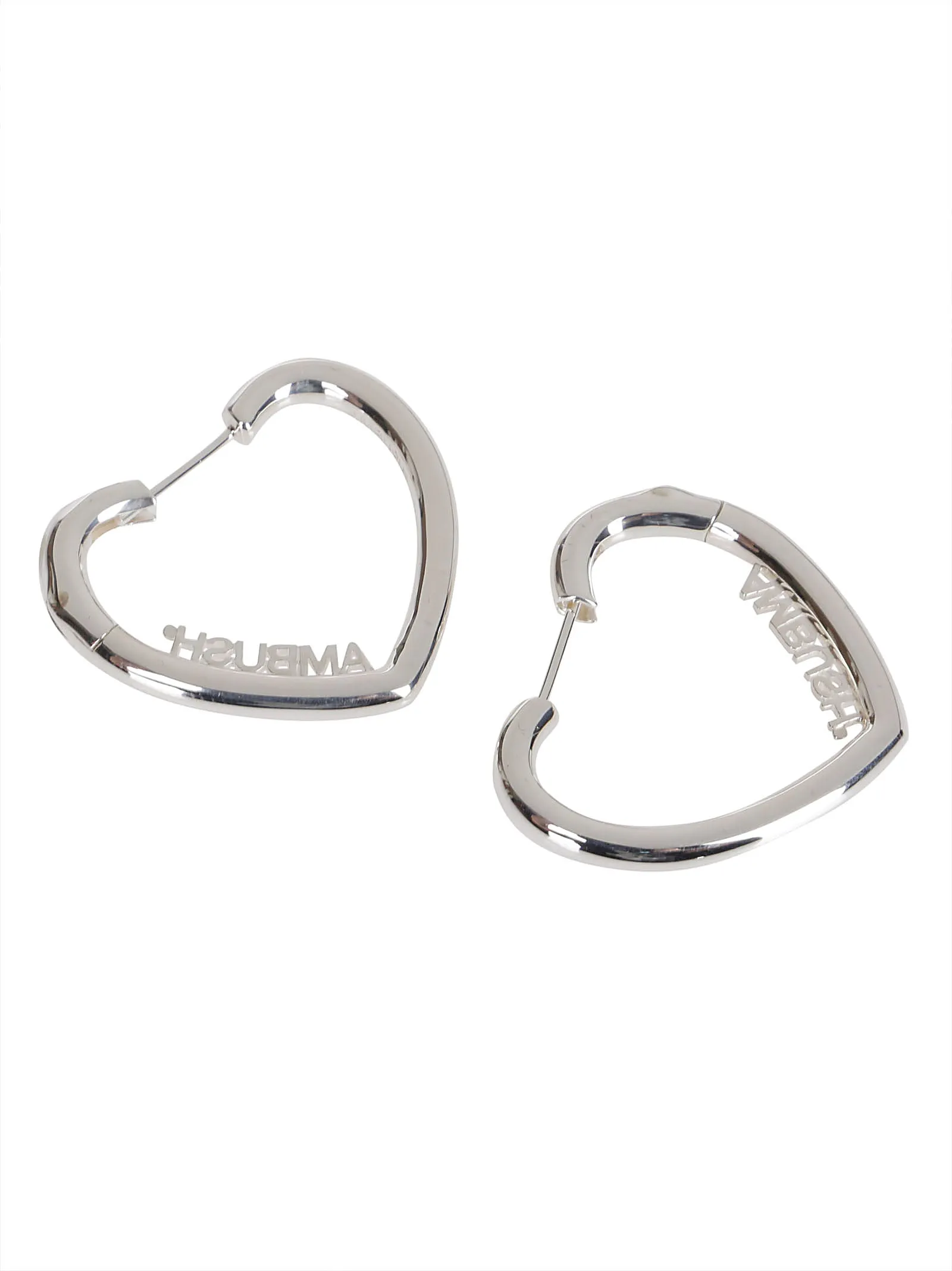 Ambush Heart Hoop Earrings