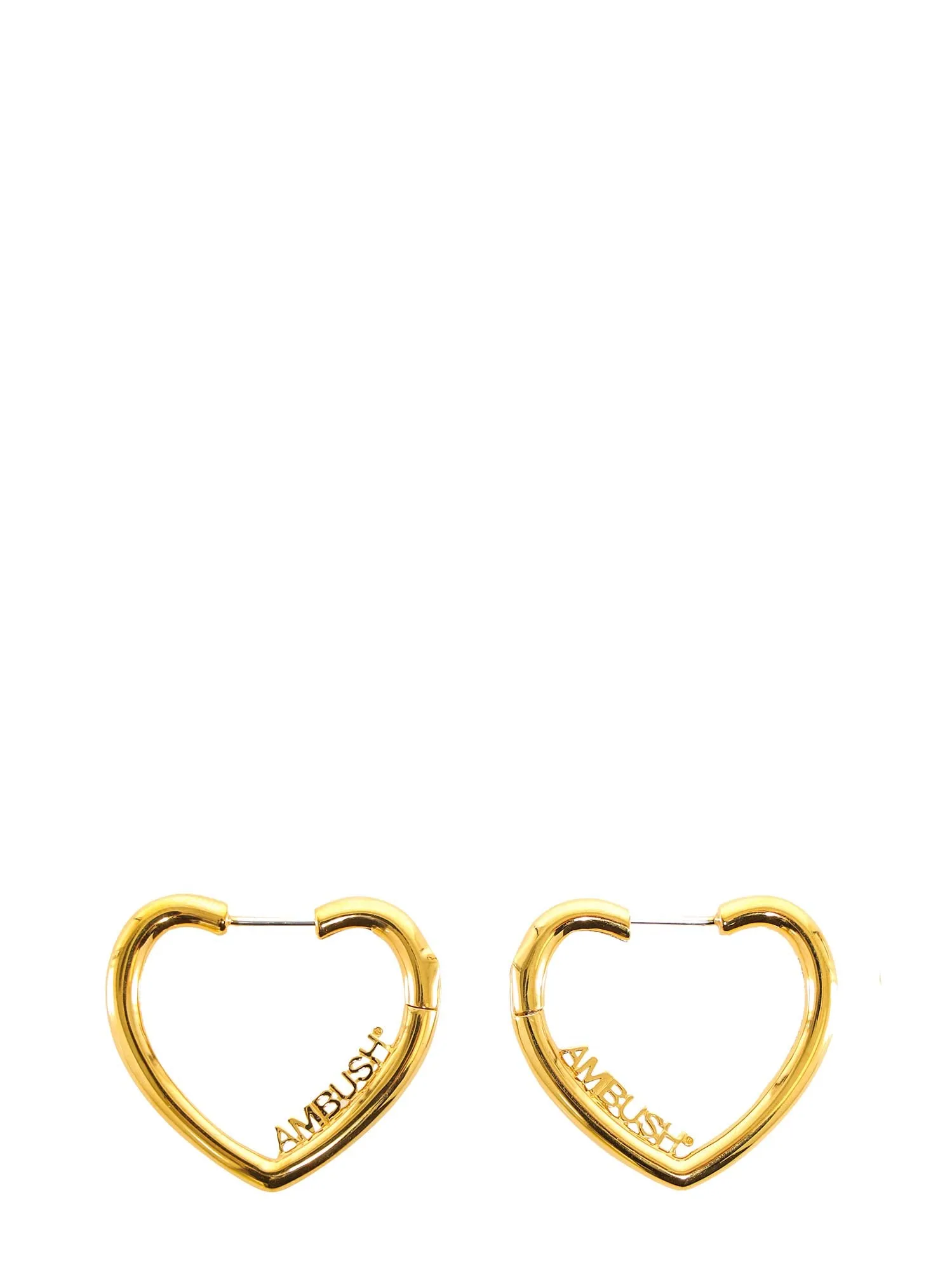 Ambush Heart Hoop Earrings