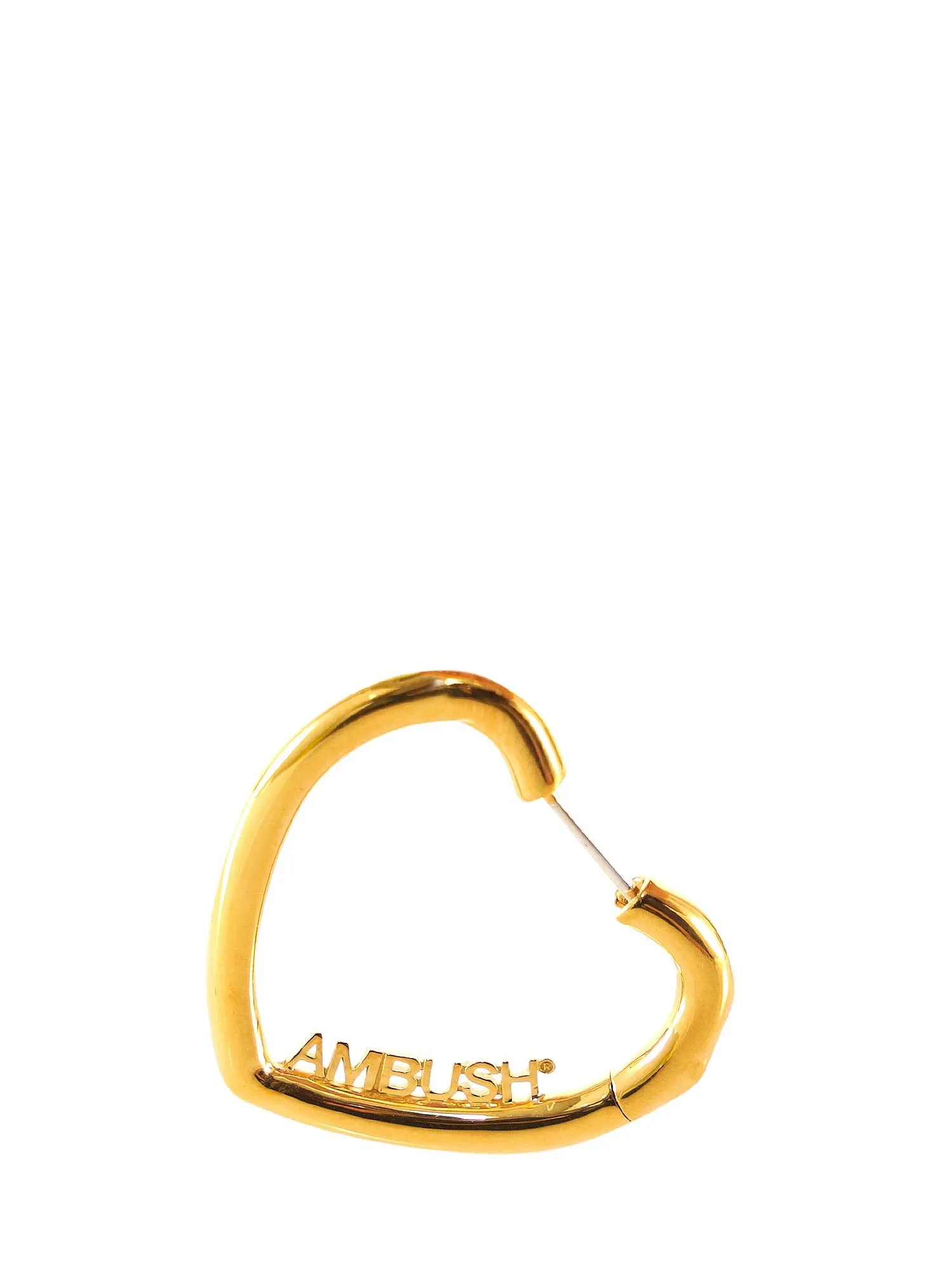 Ambush Heart Hoop Earrings