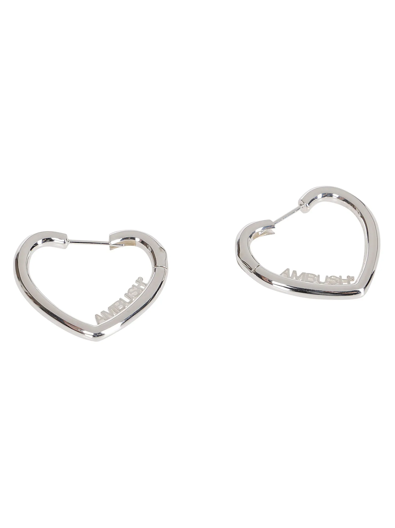 Ambush Heart Hoop Earrings