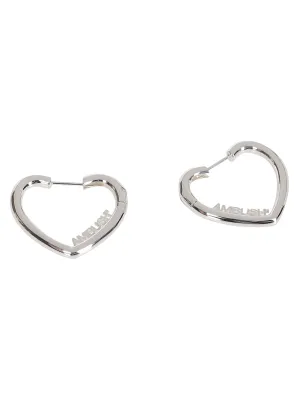 Ambush Heart Hoop Earrings