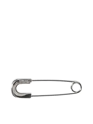 Ambush Logo Engraved Safety Pin Earring