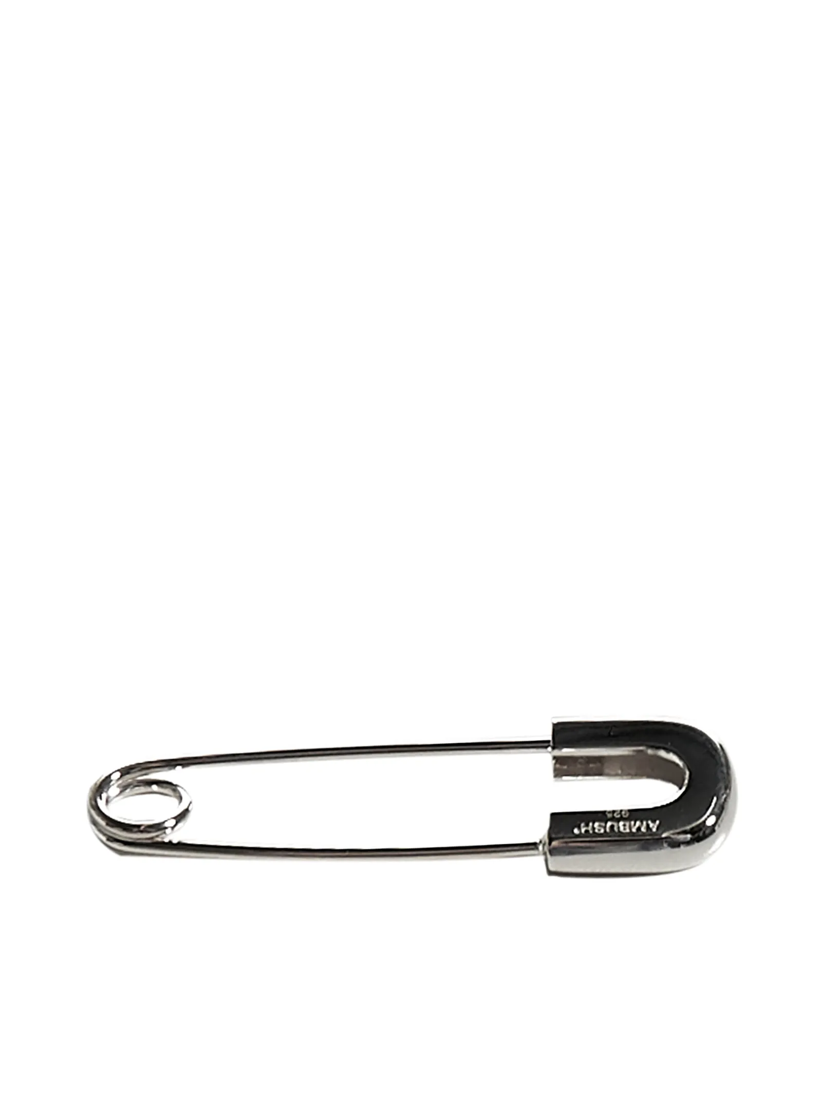 Ambush Logo Engraved Safety Pin Earring
