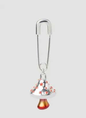 Ambush Mushroom Pendant Earring
